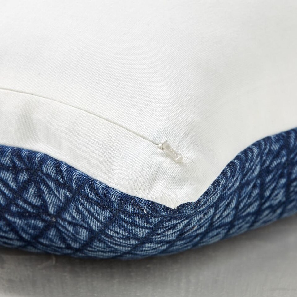 Lattice TieDye Pillow Cover West Elm UK